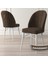 Concept Roz Serisi 80X132 Mdf Açılabilir Beyaz Mutfak Masası Takımı 4 Sandalye 1 Bench 3