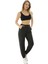 Bel ve Paça Lastikli Micro Kumaş Kadın Pantolonu 5047 1