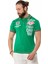 CT738 Yeşil Desenli Polo Yaka Tişört 1