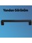Bihter Desenli Mobilya Mutfak Dolabı Çekmece Dolap Kapak Kulpu Kulbu Siyah 128 mm Metal Kulp 5