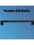 Bihter Desenli Mobilya Mutfak Dolabı Çekmece Dolap Kapak Kulpu Kulbu Siyah 160 mm Metal Kulp 5