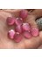 Faset Kesim Kedi Gözü Taş 14MM Pembe 1 Adet 2