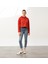 Bolthor Kapüşonlu Crop Sweatshirt Kiremit 1