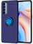 Oppo Reno 4 Pro 4g Kılıf Ravel Yüzüklü Standlı Silikon Kapak-Ankacep 1