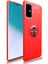 Samsung Galaxy A51 Kılıf Ravel Yüzüklü Standlı Silikon Kapak-Ankacep 1