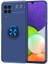 Samsung Galaxy A22 4g Kılıf Ravel Yüzüklü Standlı Silikon Kapak-Ankacep 1