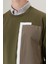 ALTINYILDIZ CLASSICS Erkek Haki Standart Fit Normal Kesim Bisiklet Yaka Sweatshirt 5