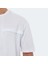 KAURI Erkek Oversize Sweatshirt Beyaz 5