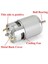 RS775 Dc Motor 12V 15000RPM Yüksek Hız Tork Çift Bilyalı Rulman Matkap Torna Cnc Router Motor 4