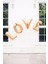 Büyük Love Folyo Balon Paketi - Altın 1