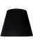 Modern Metal Top Gümüş Ayaklı Kumaş Siyah Abajur ABD0202 3
