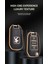 Citroen Peugeot Anahtar Kılıfı Siyah Gold Detaylı Tpu Anahtar Kılıfı Citroen Peugeot Keychain 2
