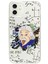 iPhone 12 Einstein In Formula Desenli Premium Şeffaf Silikon Kılıf 1