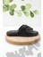 Siyah Leather Kadın Terlik K04288006103 1