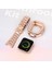 Apple Watch 4 5 6 44MM Paslanmaz Çelik Zırh Armor Tme Kasa Kordon 2