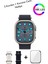 Hk8 Pro Max Bluetooth Akıllı Saat Gerçeğe En Yakın Md, Pusula Aktif, Çift Kordon, Koruma Camı Hediye 4
