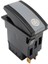 Otokar Doruk Otobüs Turbo Fan Anahtar Düğme Rocker Switch 8 Pin (On-On-On) - Ampullü 24V 1