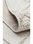 Motto Mot 03 White Beige Yumuşak Tuşeli Örgü Dokuma Modern Makine Halısı 4