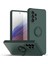 Samsung Galaxy A33 5g Için Ince Silikon Yüzük Stand Telefon Kılıfı - Yeşil (Yurt Dışından) 1