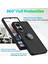 Honor X7 Için Yüzük Stand Mat Sert Silikon Telefon Kılıfı - Sarı (Yurt Dışından) 2