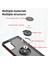 Samsung Galaxy S22 Plus 5g Için Yüzük Stand Mat Sert Silikon Telefon Kılıfı - Açık Mavi (Yurt Dışından) 3
