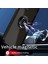iPhone 11 Pro Max Için Yüzük Stand Mat Sert Silikon Telefon Kılıfı - Mavi (Yurt Dışından) 4