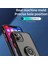 iPhone 11 Pro Max Için Yüzük Stand Mat Sert Silikon Telefon Kılıfı - Mavi (Yurt Dışından) 5