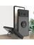 Google Pixel 6 Pro Için Yüzük Stand Mat Sert Silikon Telefon Kılıfı - Siyah (Yurt Dışından) 1