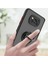 Xiaomi Poco X3 Için Yüzük Stand Mat Sert Silikon Telefon Kılıfı - Siyah (Yurt Dışından) 5