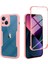 iPhone 13 Mini Için Yumuşak Tpu Ekran Koruyucu Telefon Kılıfı - Pembe (Yurt Dışından) 1