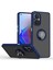 Oneplus Nord N20 5g Için Yüzük Stand Mat Sert Silikon Telefon Kılıfı - Mavi (Yurt Dışından) 1