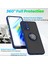 Oppo A74 4g Için Yüzük Stand Mat Sert Silikon Telefon Kılıfı - Kırmızı (Yurt Dışından) 2