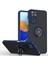 Xiaomi Redmi Note 11 4g / Note 11S Için Yüzük Stand Mat Sert Silikon Telefon Kılıfı - Mavi (Yurt Dışından) 1