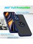 Xiaomi Poco X4 Gt/redmi K50 Gaming Için Yüzük Stand Mat Sert Silikon Telefon Kılıfı - Siyah (Yurt Dışından) 2
