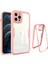 iPhone 12 Pro Için Yumuşak Tpu Ekran Koruyucu Telefon Kılıfı - Pembe (Yurt Dışından) 1