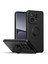 Xiaomi 13 Pro Için Ince Silikon Yüzük Stand Telefon Kılıfı - Siyah (Yurt Dışından) 1