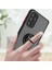 Samsung Galaxy A13 5g Için Yüzük Stand Mat Sert Silikon Telefon Kılıfı - Siyah/kırmızı (Yurt Dışından) 5
