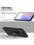 Oneplus Nord N20 5g Için Yüzük Stand Mat Sert Silikon Telefon Kılıfı - Sarı (Yurt Dışından) 5