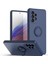 Samsung Galaxy A23 4g Için Ince Silikon Yüzük Stand Telefon Kılıfı - Mavi (Yurt Dışından) 1