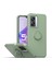 Oppo A57 5g Için Ince Silikon Yüzük Stand Telefon Kılıfı - Yeşil (Yurt Dışından) 1