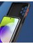 Samsung Galaxy A32 5g Için Yüzük Stand Mat Sert Silikon Telefon Kılıfı - Mavi (Yurt Dışından) 2