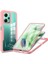Xiaomi Redmi Note 12 Için Yumuşak Tpu Ekran Koruyucu Telefon Kılıfı - Pembe (Yurt Dışından) 1