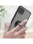 Samsung Galaxy A22 5g Için Yüzük Stand Mat Sert Silikon Telefon Kılıfı - Kırmızı (Yurt Dışından) 5