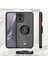 Motorola Edge 30 Neo Için Yüzük Stand Mat Sert Silikon Telefon Kılıfı - Sarı (Yurt Dışından) 2