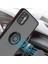 Motorola Moto G Stylus 2021 Için Yüzük Stand Mat Sert Silikon Telefon Kılıfı - Sarı (Yurt Dışından) 4