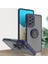 Samsung Galaxy A53 5g Için Yüzük Stand Mat Sert Silikon Telefon Kılıfı - Mavi (Yurt Dışından) 1