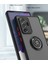 Samsung Galaxy Note 20 Ultra Için Yüzük Stand Mat Sert Silikon Telefon Kılıfı - Koyu Yeşil (Yurt Dışından) 2