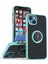 iPhone 13 Için Yüzük Stand Mat Sert Silikon Telefon Kılıfı - Açık Mavi (Yurt Dışından) 1