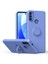 Motorola Moto E20 / E30 / E40 Için Ince Silikon Yüzük Stand Telefon Kılıfı - Açık Mor (Yurt Dışından) 1