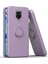 Xiaomi Redmi Note 9s/9 Pro/9 Pro Max Için Ince Silikon Yüzük Stand Telefon Kılıfı - Mor (Yurt Dışından) 1